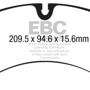 EBC Bluestuff NDX sprednje zavorne ploščice za Porsche Cayenne