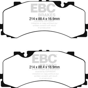 EBC Bluestuff NDX sprednje zavorne ploščice za Audi e-tron, VW Touareg