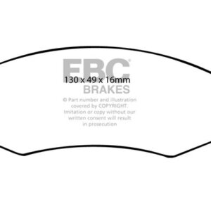 EBC Ultimax sprednje zavorne ploščice za Nissan Pick UP, Nissan 300ZX