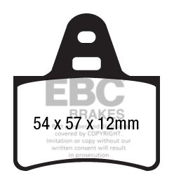 EBC Ultimax zadnje zavorne ploščice za Citroën Axel