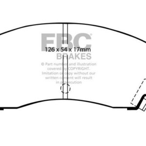 EBC Ultimax sprednje zavorne ploščice za Subaru Alcyone
