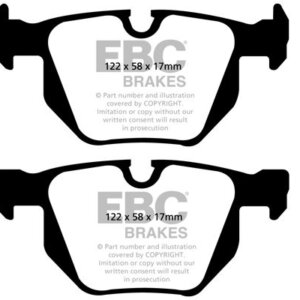 EBC Greenstuff 6000 zadnje zavorne ploščice za BMW 3