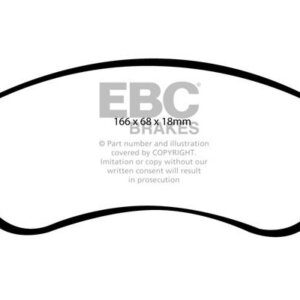 EBC Greenstuff 6000 sprednje zavorne ploščice za VW Amarok