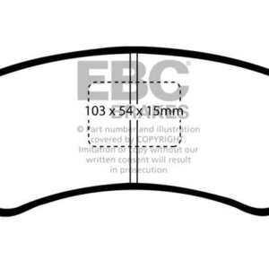 EBC Ultimax sprednje zavorne ploščice za Mazda 323