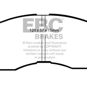 EBC Ultimax sprednje zavorne ploščice za Mitsubishi Galant, Mitsubishi L300