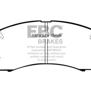 EBC Ultimax sprednje zavorne ploščice za Ford Probe, Mazda 626