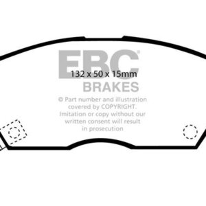 EBC Ultimax sprednje zavorne ploščice za Honda Civic Shuttle, Honda Integra