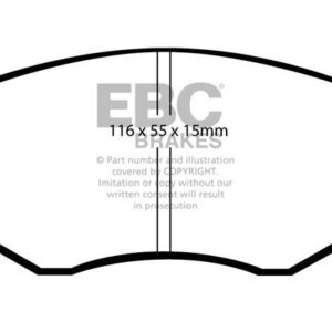 EBC Ultimax sprednje zavorne ploščice za Mazda 929
