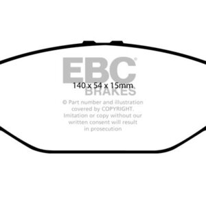 EBC Ultimax sprednje zavorne ploščice za Toyota Hilux, Toyota HiAce