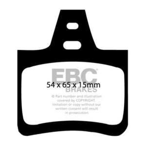 EBC Ultimax zadnje zavorne ploščice za Citroën XM, Citroën Xantia