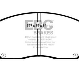 EBC Ultimax sprednje zavorne ploščice za Daihatsu Feroza, Daihatsu Rocky