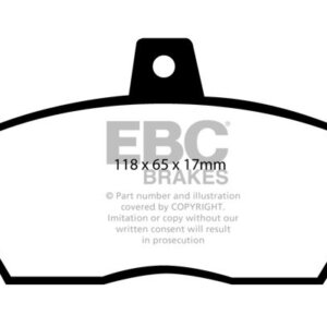 EBC Ultimax sprednje zavorne ploščice za Rover 400, Rover 200