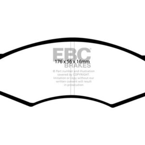 EBC Ultimax sprednje zavorne ploščice za Jeep Cherokee