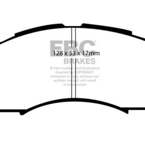 EBC Ultimax sprednje zavorne ploščice za Subaru Legacy, Subaru Impreza