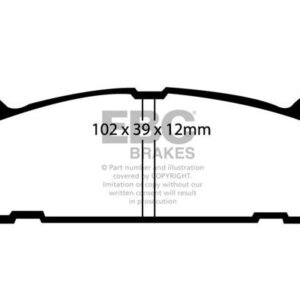 EBC Ultimax zadnje zavorne ploščice za Mazda MX-5, Suzuki Baleno