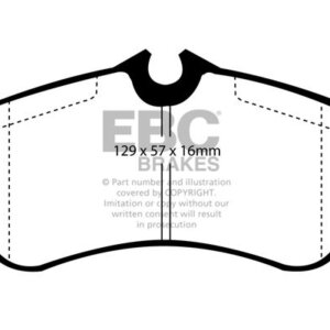EBC Ultimax sprednje zavorne ploščice za Nissan Primera, Nissan Almera