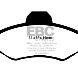 EBC Ultimax sprednje zavorne ploščice za Ford Escort, Ford Orion