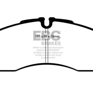 EBC Ultimax sprednje zavorne ploščice za Mercedes-Benz Sprinter 5-t, Mercedes-Benz Sprinter