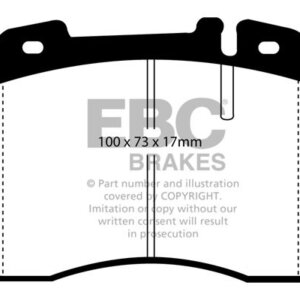 EBC Ultimax sprednje zavorne ploščice za Ferrari 456, Ferrari 575