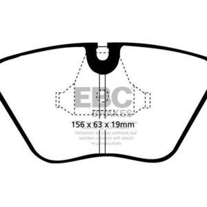 EBC Orangestuff sprednje zavorne ploščice za BMW 3, BMW 5