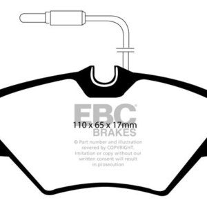 EBC Ultimax sprednje zavorne ploščice za Renault Laguna