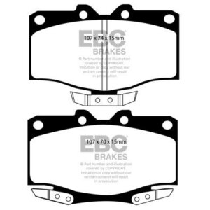 EBC Ultimax sprednje zavorne ploščice za Toyota Land Cruiser