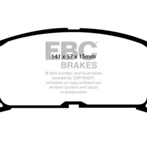 EBC Ultimax sprednje zavorne ploščice za Toyota Avensis, Toyota Corolla