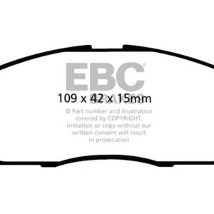 EBC Ultimax sprednje zavorne ploščice za Suzuki Alto