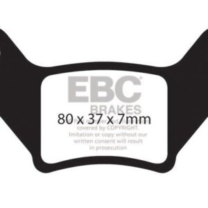 EBC Ultimax zadnje zavorne ploščice za Piaggio M500
