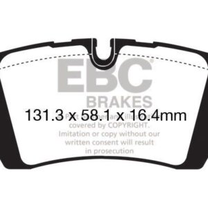 EBC Ultimax zadnje zavorne ploščice za Land Rover Defender, Land Rover Discovery