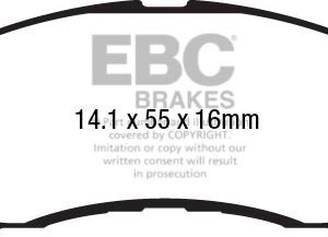 EBC Ultimax sprednje zavorne ploščice za Suzuki S-Cross, Suzuki Vitara