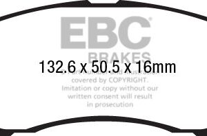 EBC Ultimax sprednje zavorne ploščice za Hyundai i10