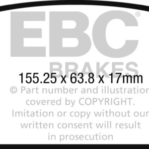 EBC Ultimax sprednje zavorne ploščice za Audi A4