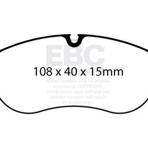 EBC Ultimax sprednje zavorne ploščice za Skoda Enyaq, VW ID.5
