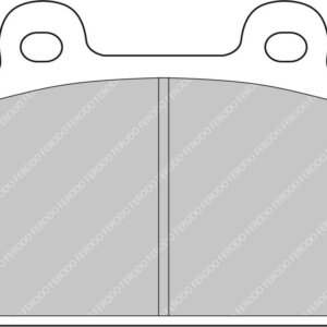 Ferodo DS2500 sprednje zavorne ploščice za Alfa Romeo Spider, Porsche 911