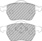 Ferodo DS2500 sprednje zavorne ploščice za SEAT Exeo, SEAT Exeo ST