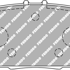 Ferodo DS2500 zadnje zavorne ploščice za Abarth 124, Fiat 124 Spider
