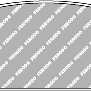 Ferodo DS2500 zadnje zavorne ploščice za Ford Focus, Ford Fusion