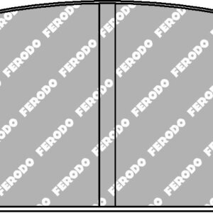 Ferodo DS2500 zadnje zavorne ploščice za Mazda 6, Mazda Premacy