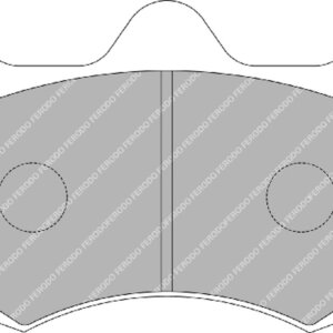 Ferodo DS1.11 sprednje zavorne ploščice za Aston Martin (unknown), SEAT Leon