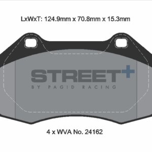 Pagid Street+ sprednje zavorne ploščice za Abarth 124, Abarth 695