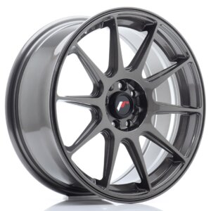 Platišče Japan Racing JR-11 17" 7.25J 4x100/4x114,3 ET35 Hyper siva