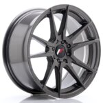 Platišče Japan Racing JR-21 17" 8J 5x100/5x114,3 ET35 Hyper siva