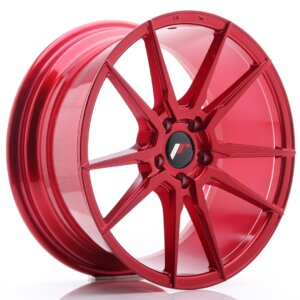 Platišče Japan Racing JR-21 18" 8.5J 5x114,3 ET40 Rdeča