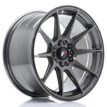 Platišče Japan Racing JR-11 17" 9J 5x100/5x108 ET35 Hyper siva