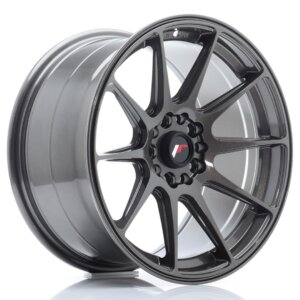Platišče Japan Racing JR-11 17" 9J 5x112/5x114,3 ET35 Hyper siva