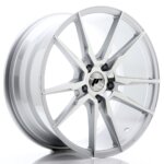Platišče Japan Racing JR-21 19" 8.5J 5x108 ET40 Srebrna / polirana