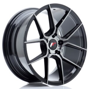 Platišče Japan Racing JR-30 18" 8.5J 5x112 ET40 Črna mat / satin