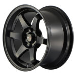 Platišče Japan Racing JR-3 15" 8J 4x100/4x108 ET25 Črna mat / satin