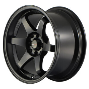 Platišče Japan Racing JR-3 15" 8J 4x100/4x108 ET25 Črna mat / satin